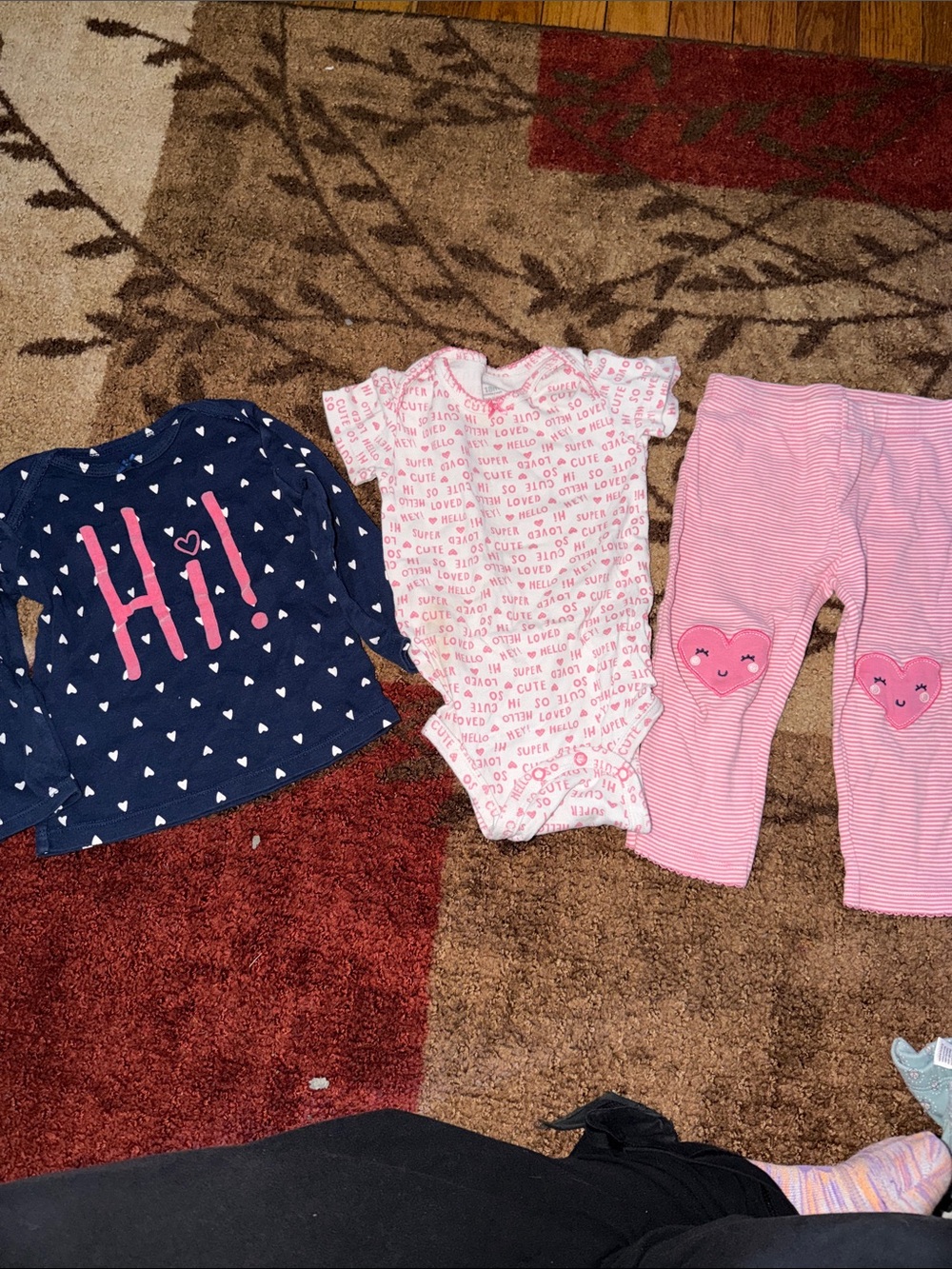 Baby girl Carters outfit
